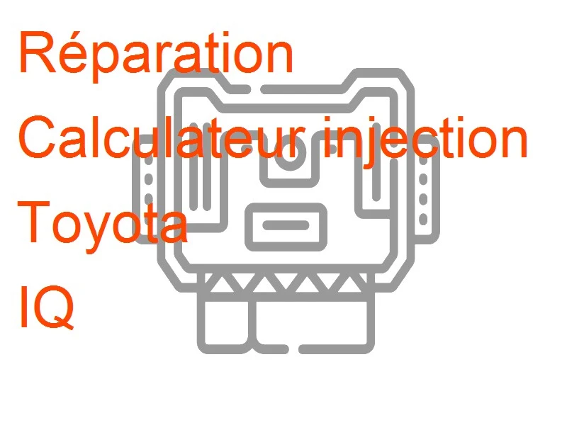 Calculateur injection Toyota IQ