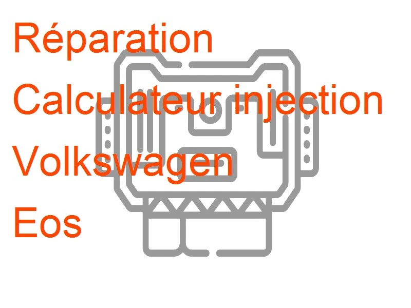 Calculateur injection Volkswagen Eos