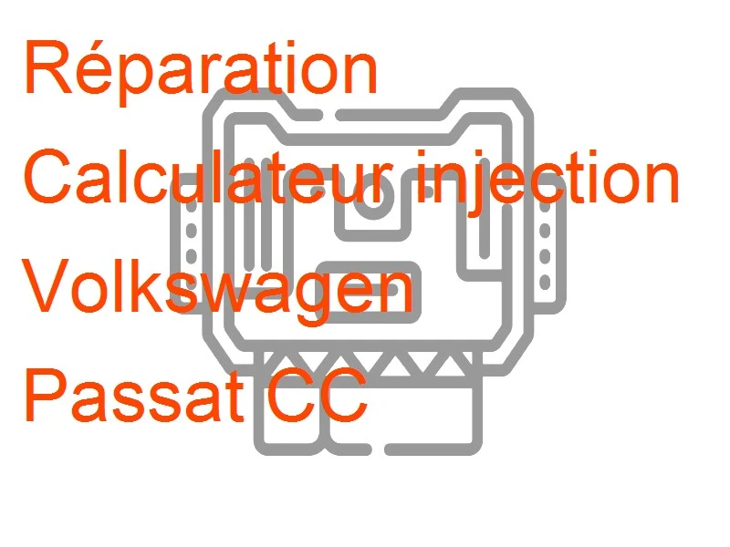 Calculateur injection Volkswagen Passat CC