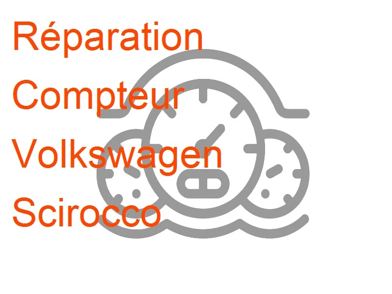 Compteur Volkswagen Scirocco