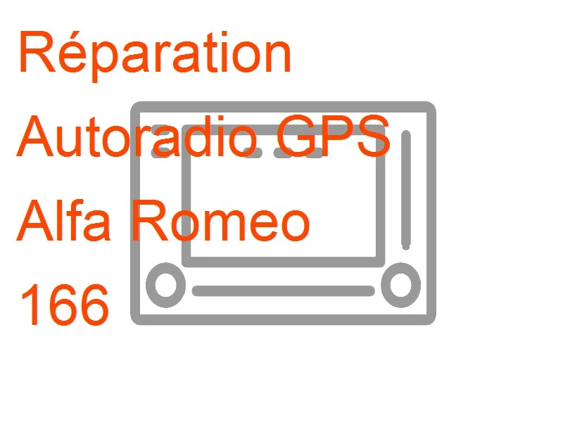 Autoradio GPS Alfa Romeo 166