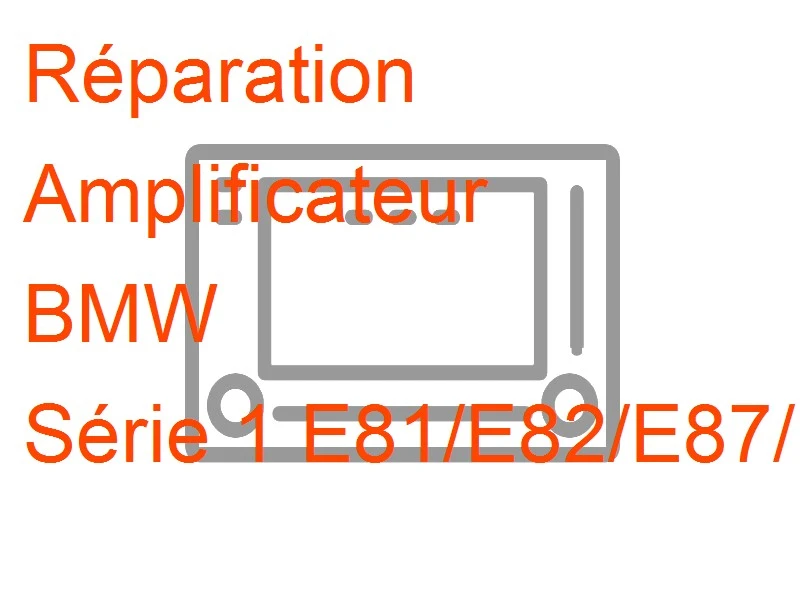 Amplificateur BMW Série 1 E81/E82/E87/E88