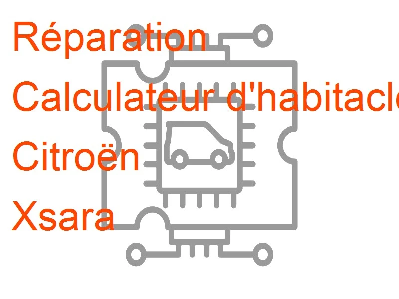 Calculateur d'habitacle BSI Citroën Xsara
