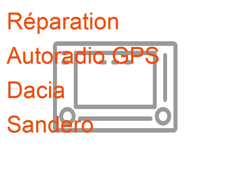 Autoradio GPS Dacia Sandero