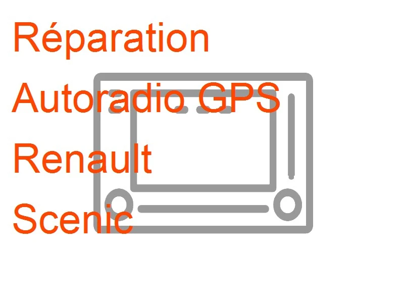 Autoradio GPS Renault Scenic