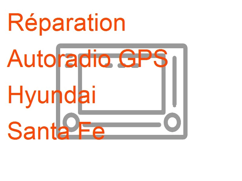 Autoradio GPS Hyundai Santa Fe