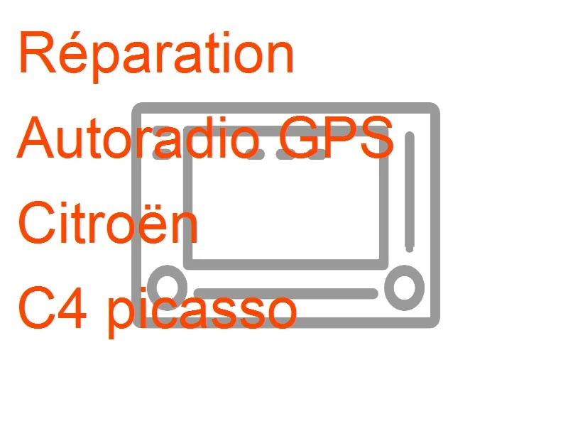 Autoradio GPS Citroën C4 picasso