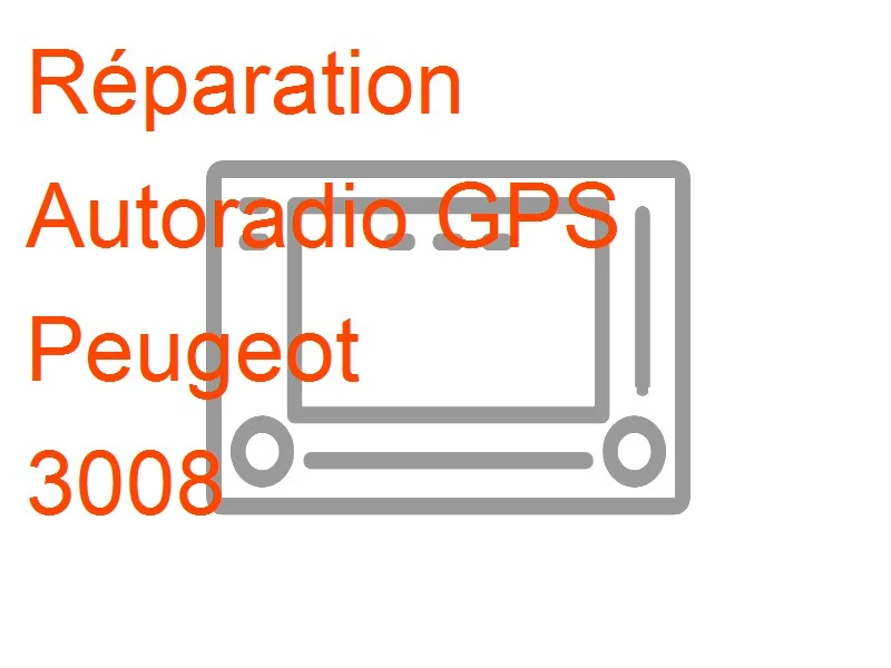 Autoradio GPS Peugeot 3008