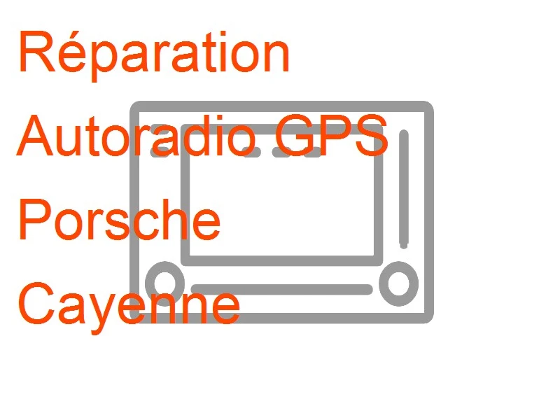 Autoradio GPS Porsche Cayenne