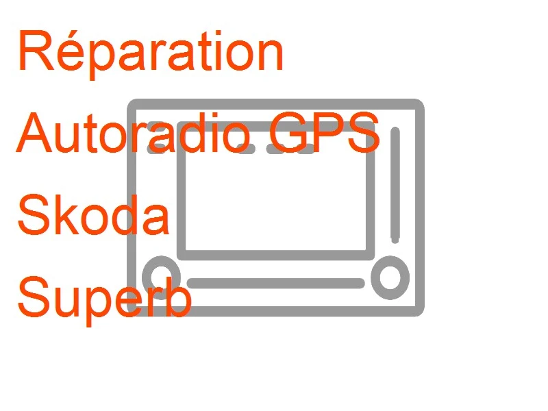 Autoradio GPS Skoda Superb