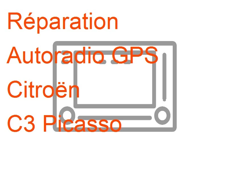 Autoradio GPS Citroën C3 Picasso