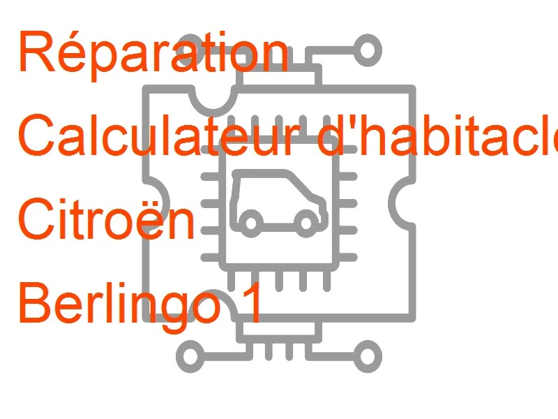 Calculateur d'habitacle BSI Citroën Berlingo 1