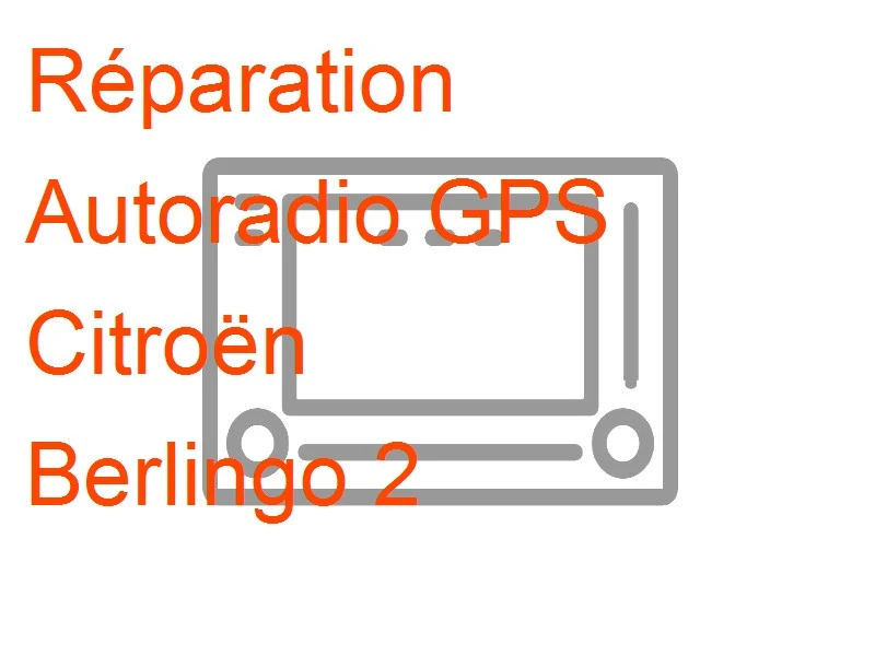 Autoradio GPS Citroën Berlingo 2