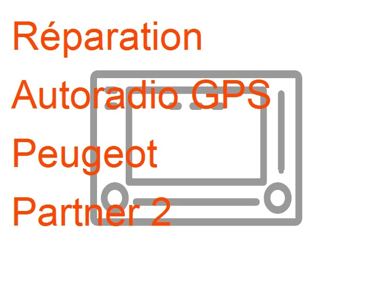 Autoradio GPS Peugeot Partner 2