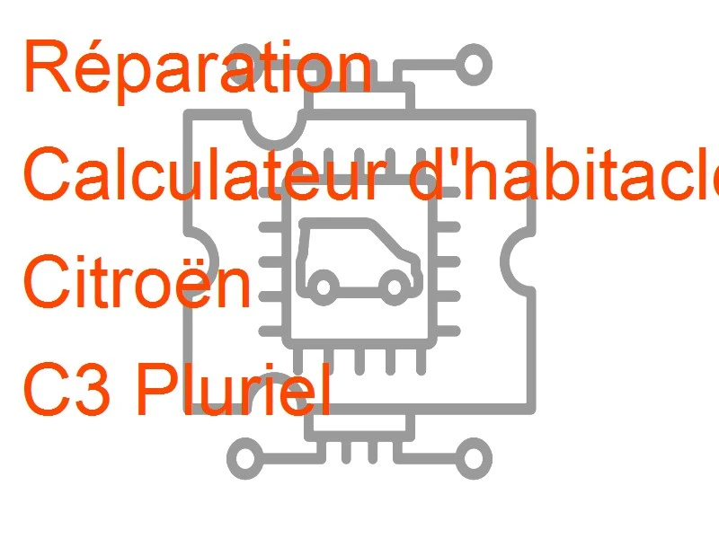 Calculateur d'habitacle BSI Citroën C3 Pluriel