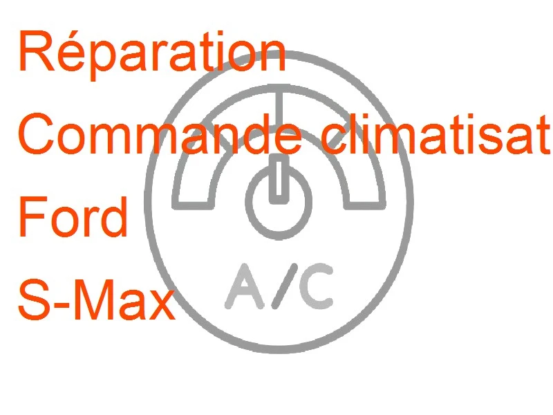 Commande climatisation Ford S-Max