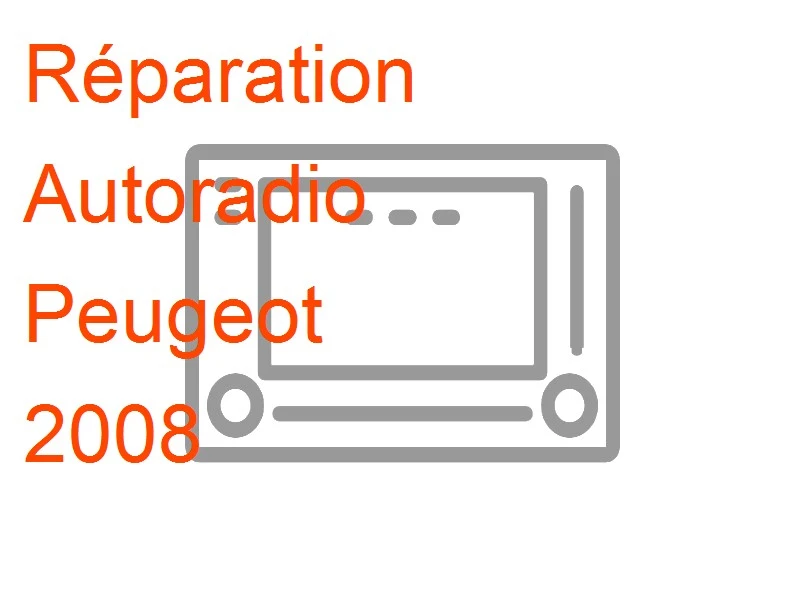 Autoradio Peugeot 2008 Clarion PU-3397A