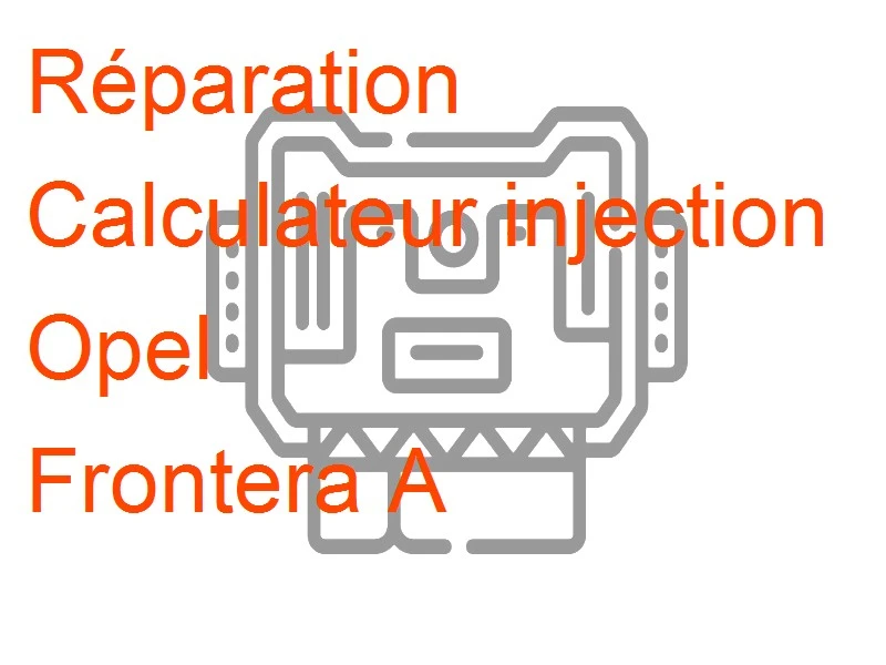 Calculateur injection Opel Frontera A