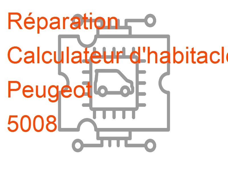 Calculateur d'habitacle BSI Peugeot 5008
