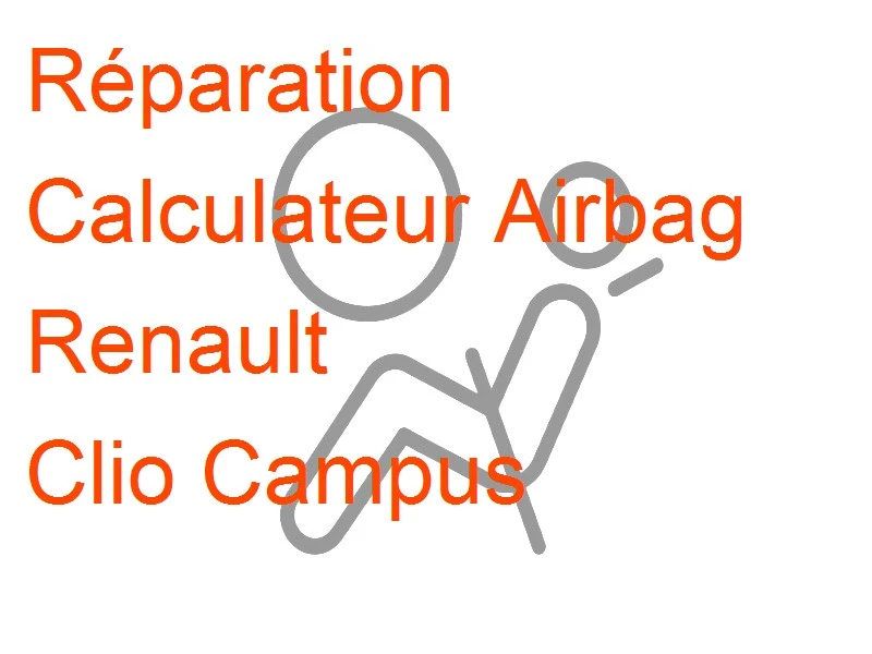 Calculateur Airbag Renault Clio Campus