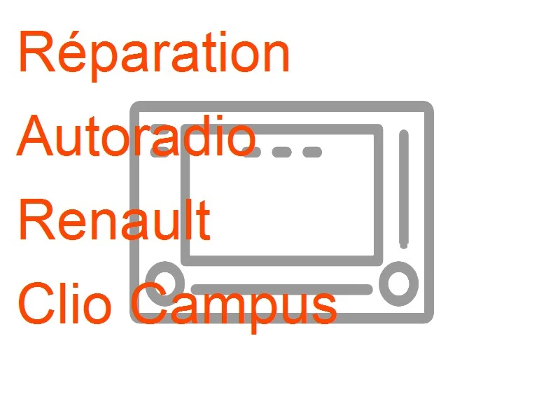 Autoradio Renault Clio Campus