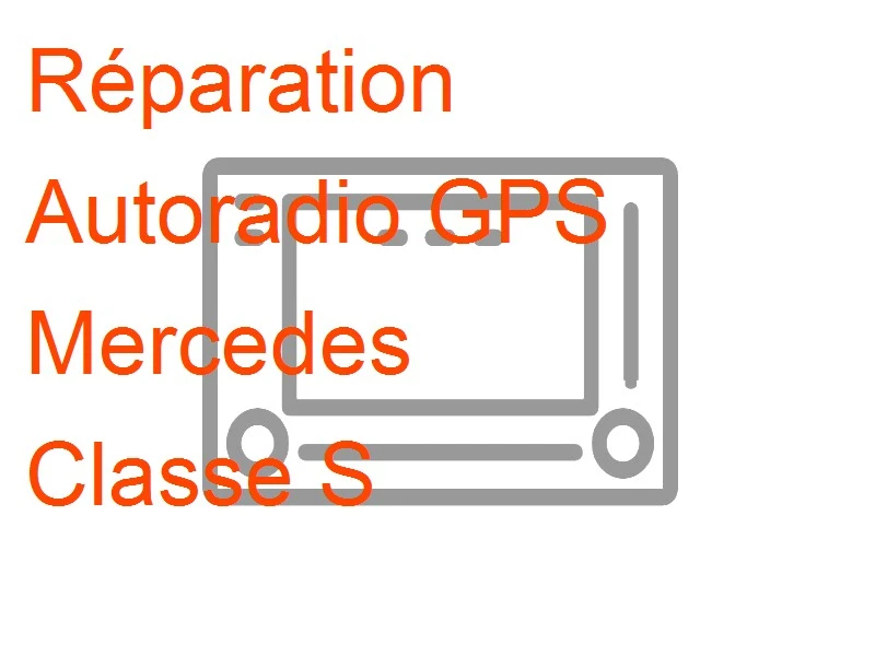 Autoradio GPS Mercedes Classe S