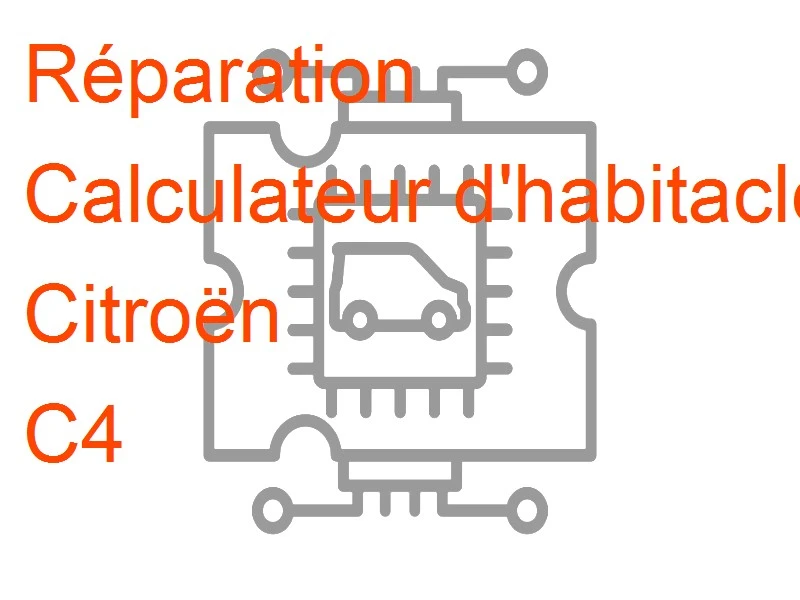 Calculateur d'habitacle BSI Citroën C4