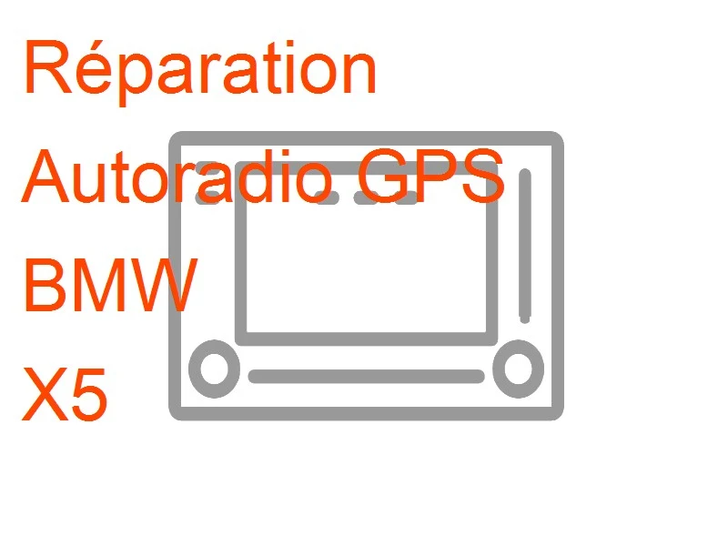 Autoradio GPS BMW X5