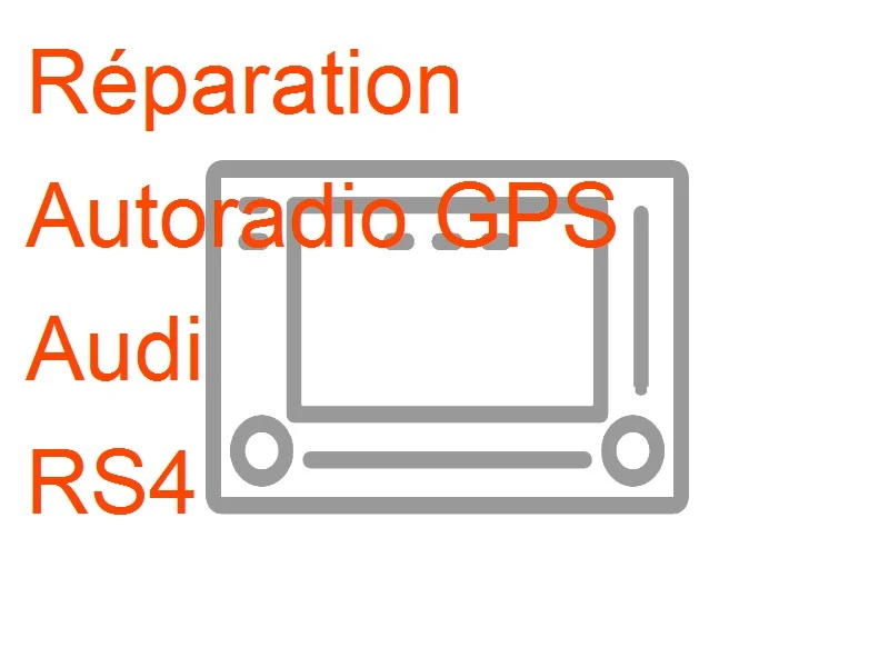 Autoradio GPS Audi RS4