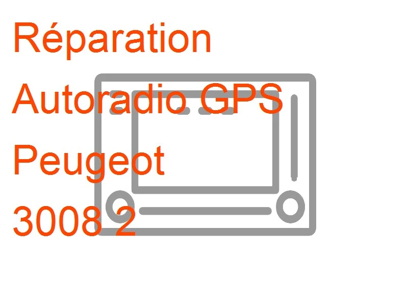 Autoradio GPS Peugeot 3008 2