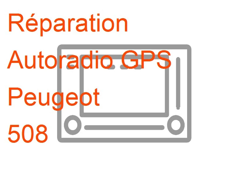 Autoradio GPS Peugeot 508