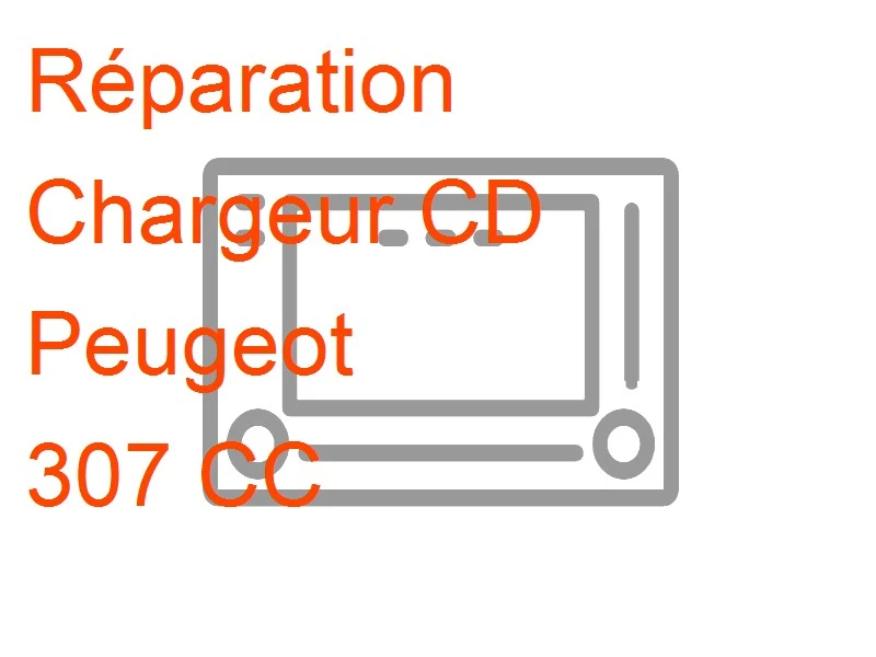 Chargeur CD Peugeot 307 CC