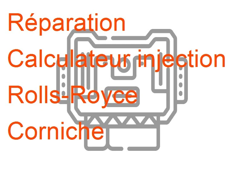 Calculateur injection Rolls-Royce Corniche