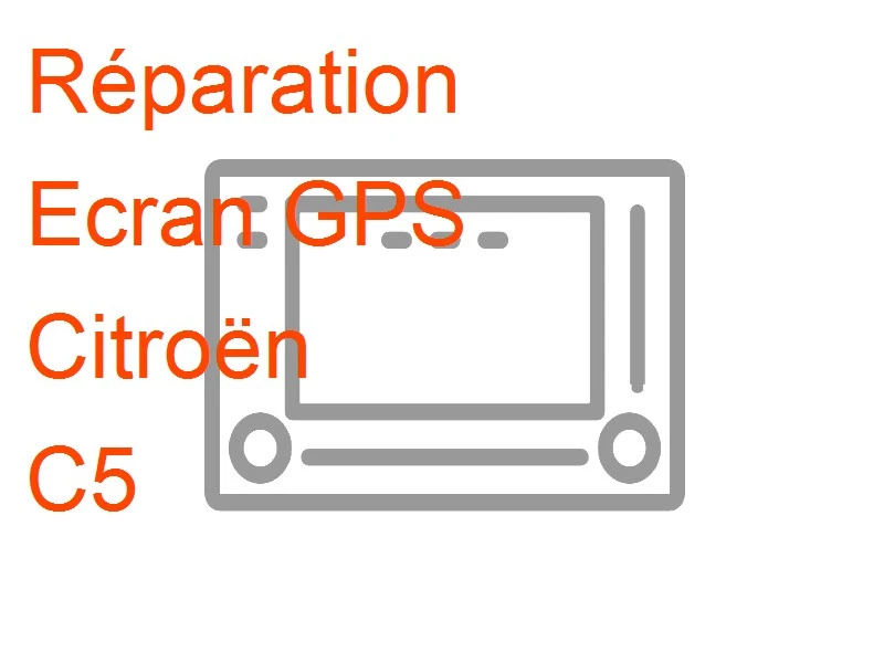 Ecran GPS Citroën C5
