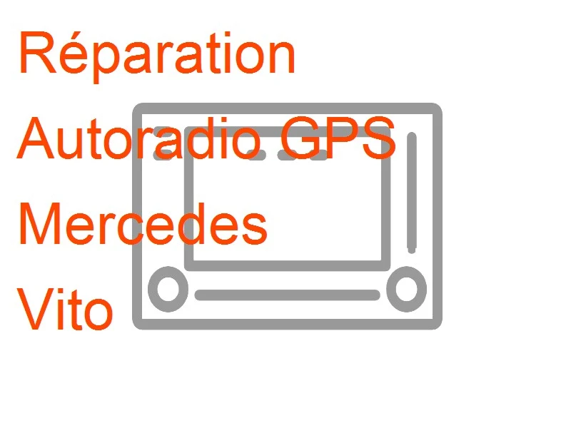 Autoradio GPS Mercedes Vito