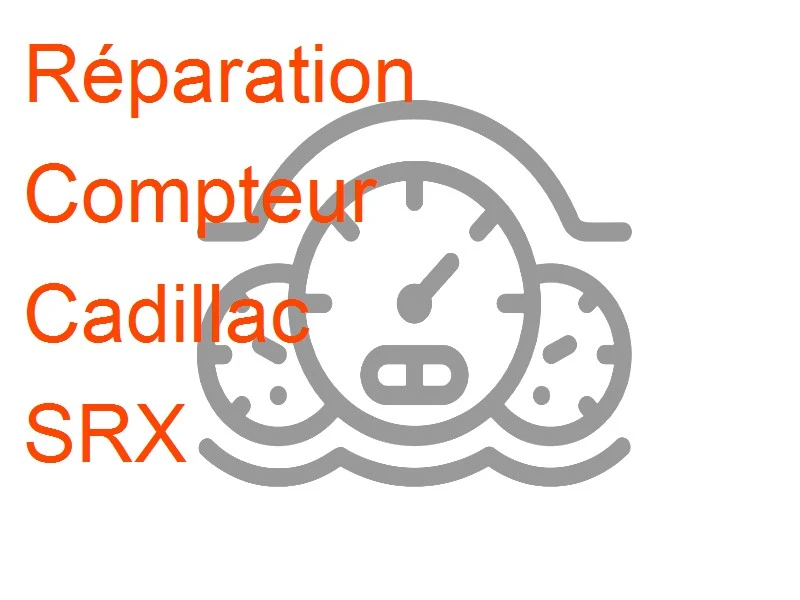 Compteur Cadillac SRX