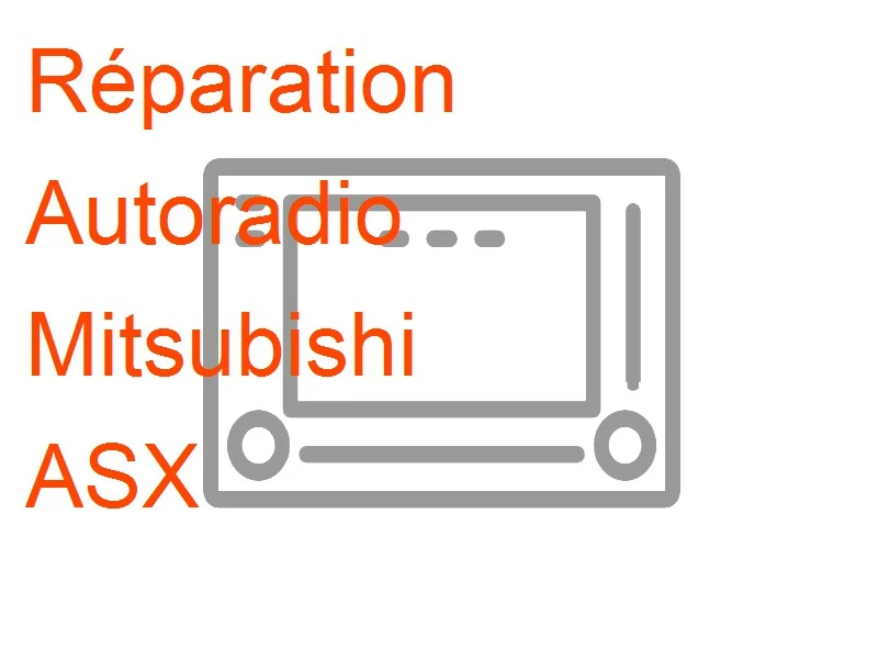 Autoradio Mitsubishi ASX