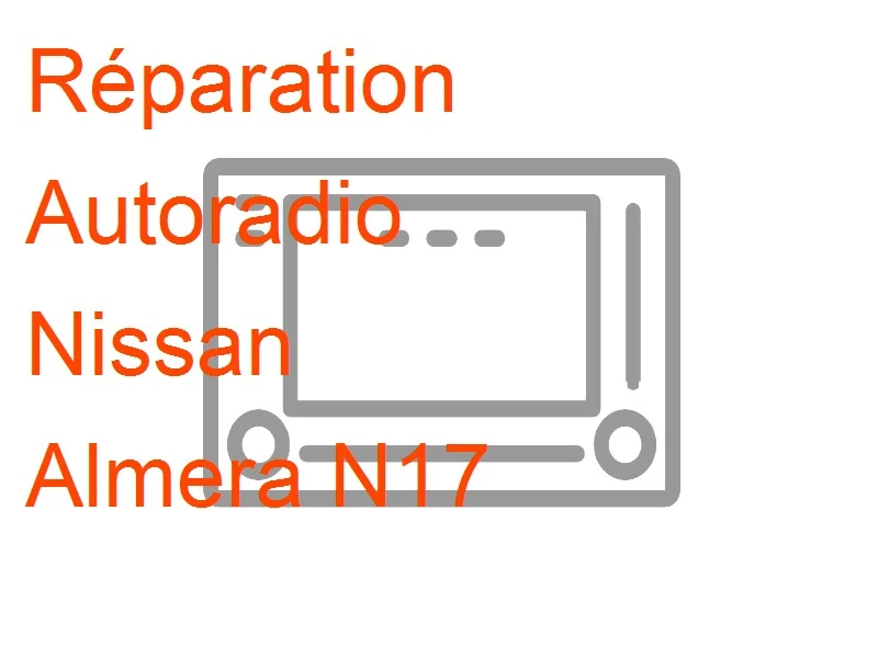 Autoradio Nissan Almera N17