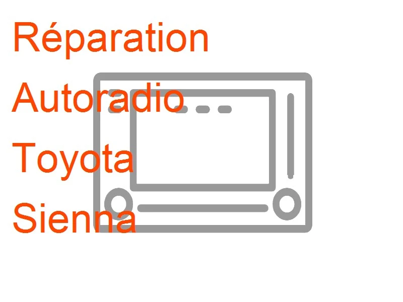Autoradio Toyota Sienna
