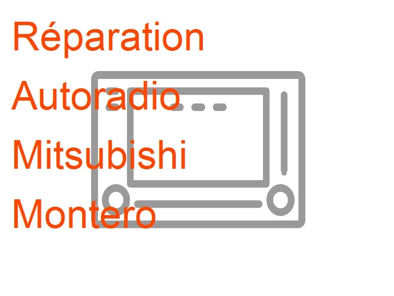 Autoradio Mitsubishi Montero