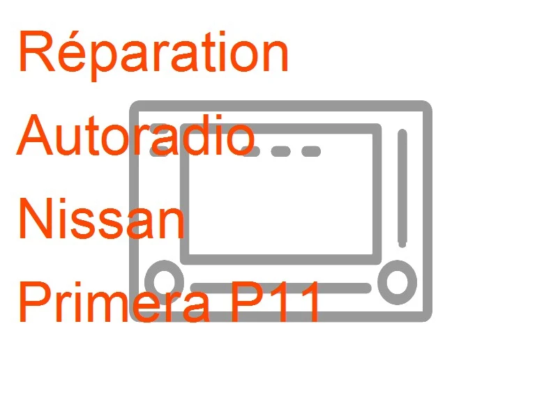 Autoradio Nissan Primera P11