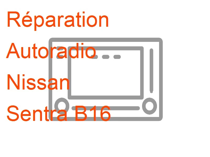 Autoradio Nissan Sentra B16