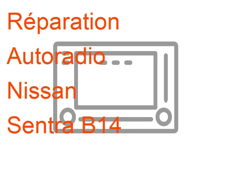 Autoradio Nissan Sentra B14