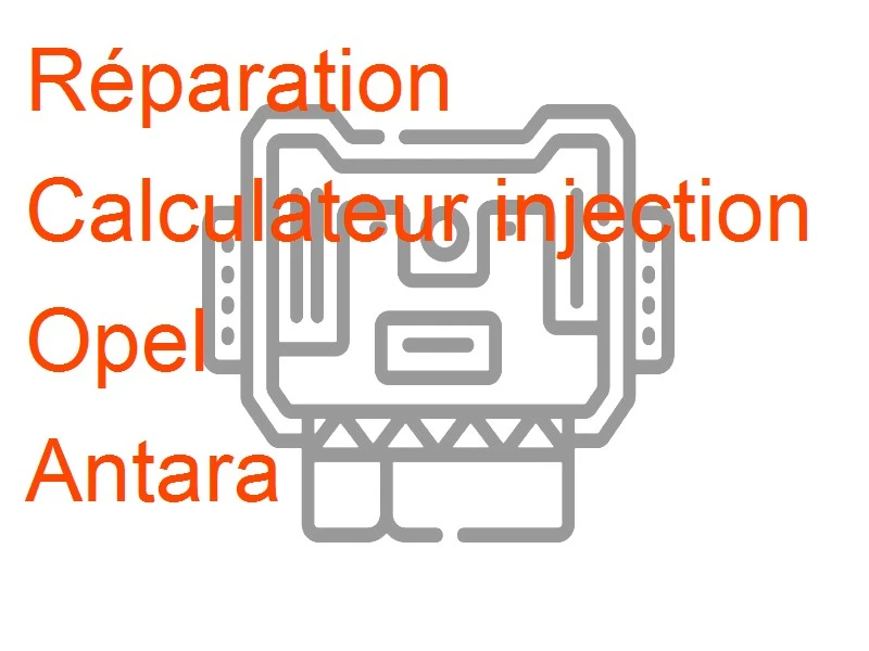 Calculateur injection Opel Antara