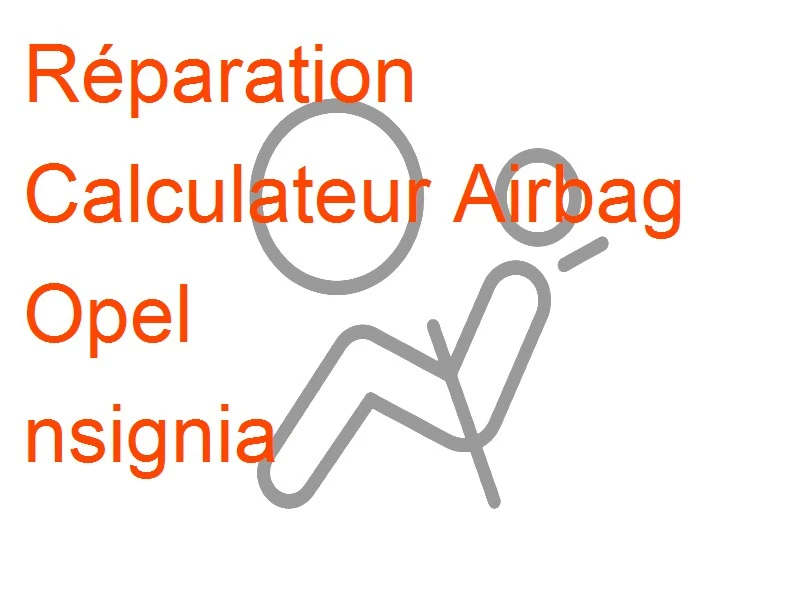 Calculateur Airbag Opel nsignia