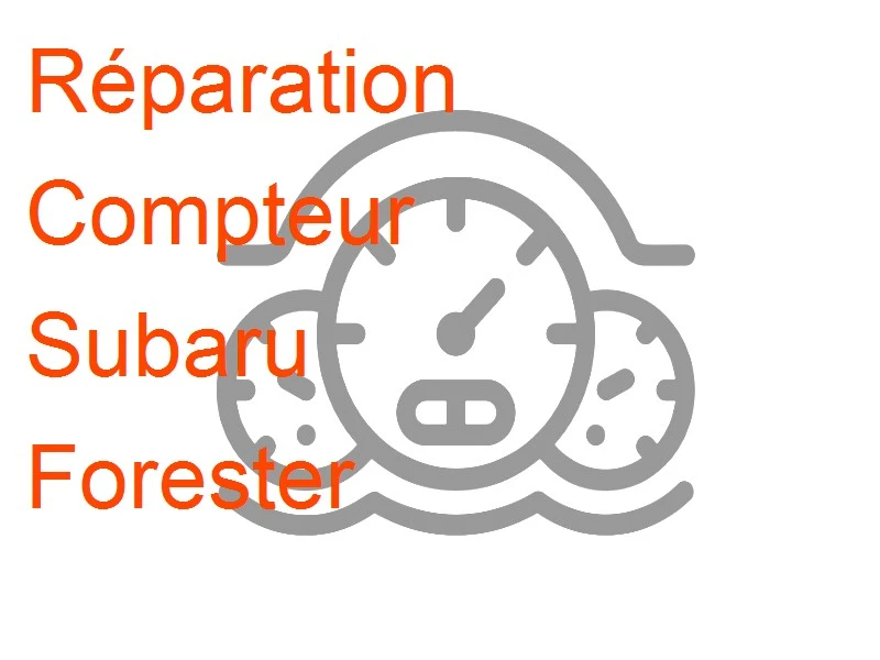 Compteur Subaru Forester