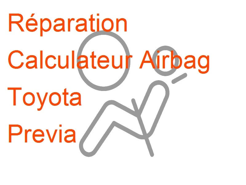 Calculateur Airbag Toyota Previa