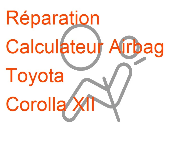 Calculateur Airbag Toyota Corolla XII