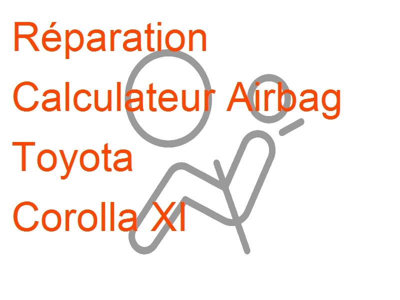 Calculateur Airbag Toyota Corolla XI