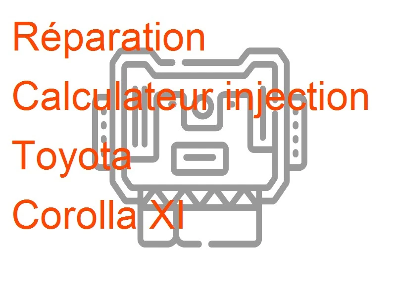 Calculateur injection Toyota Corolla XI